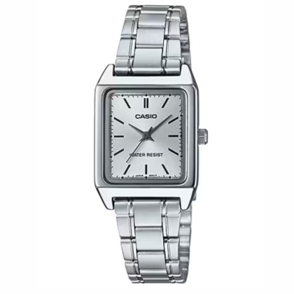 Casio General LTP-V007D-7EUDF Silver Stainless Steel Band Women Watch